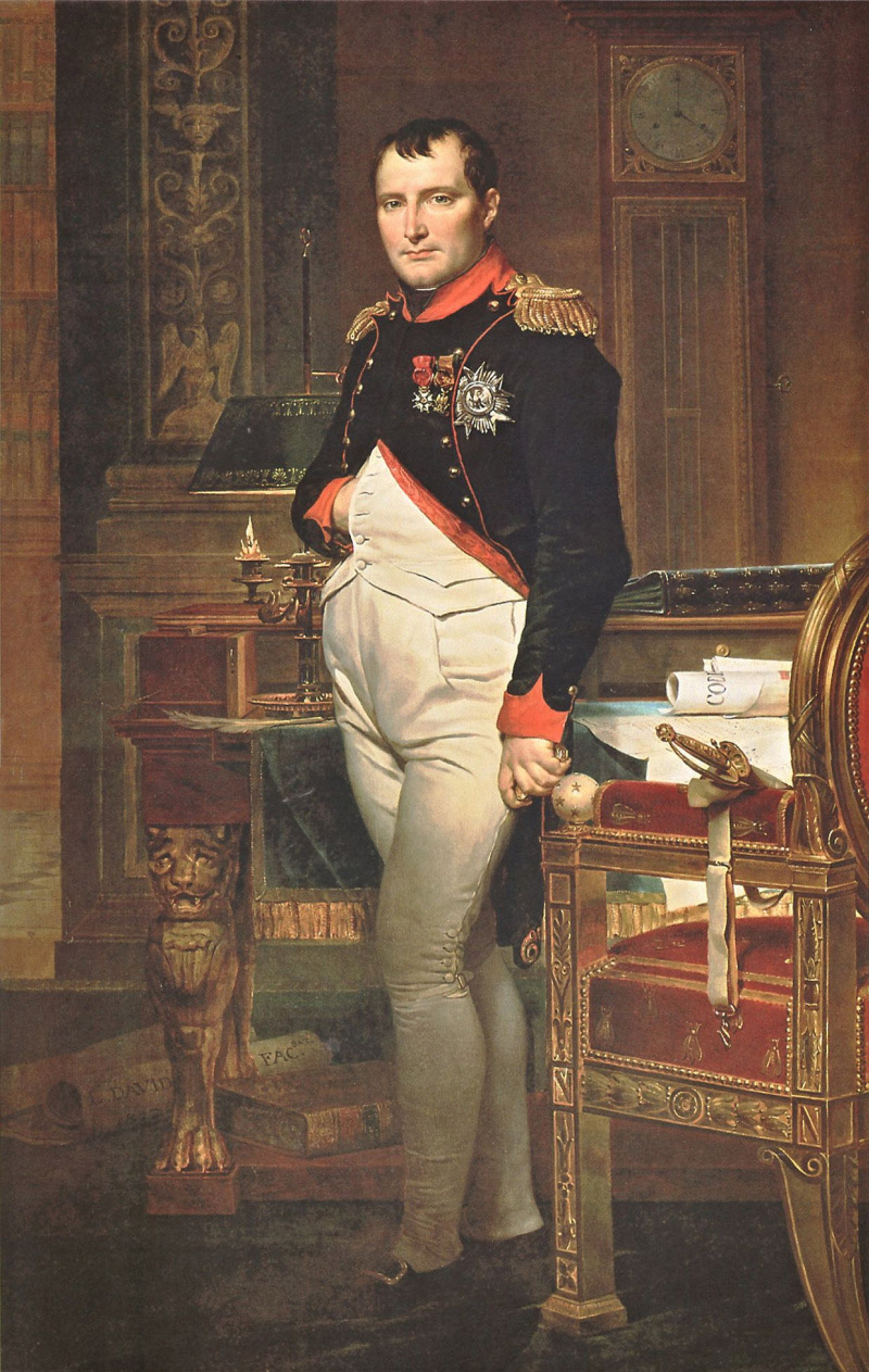 Давид. Портрет Наполеона